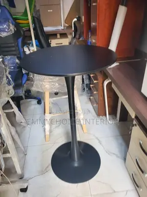 Modern Round High Top Bar Table