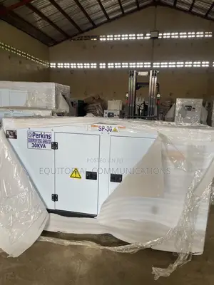 Perkins 30 kVA Soundproof Diesel Generator – Reliable Power for Homes