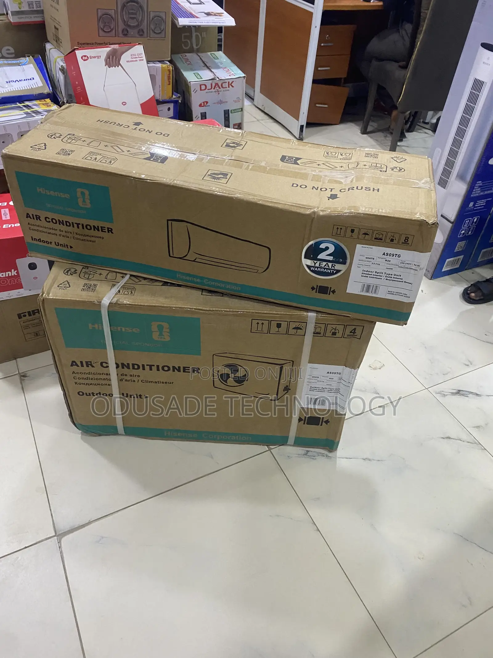 High-Efficiency-Cooling Hisense 1HP Non-Inverter AC