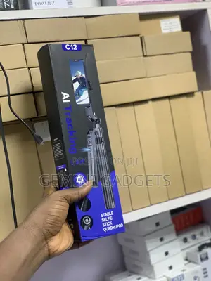 Fast Ai Tracking Tripod Standing With Selfie Stick