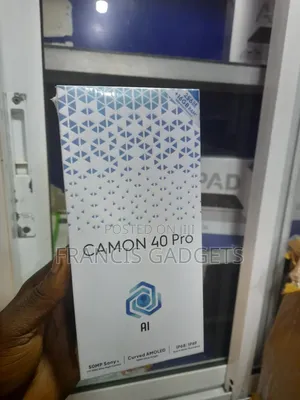 New Tecno Camon 40 Pro 5G 256 GB