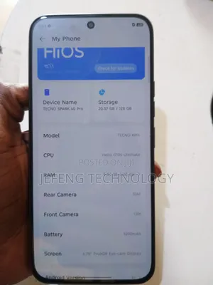 Tecno Spark 40 Pro 128 GB Blue