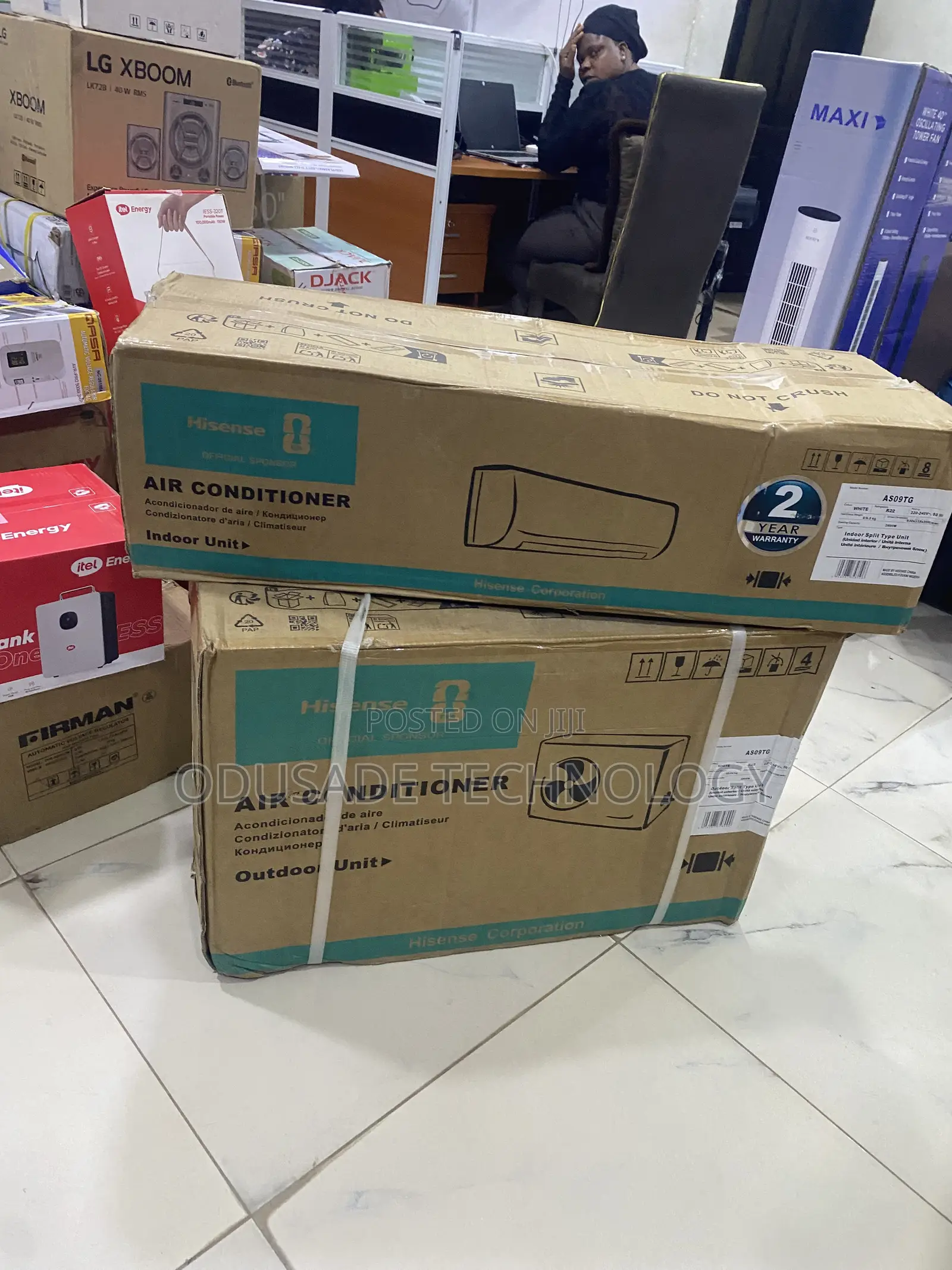 Enhanced-Cooling-Efficiency Hisense 1HP Non-Inverter AC