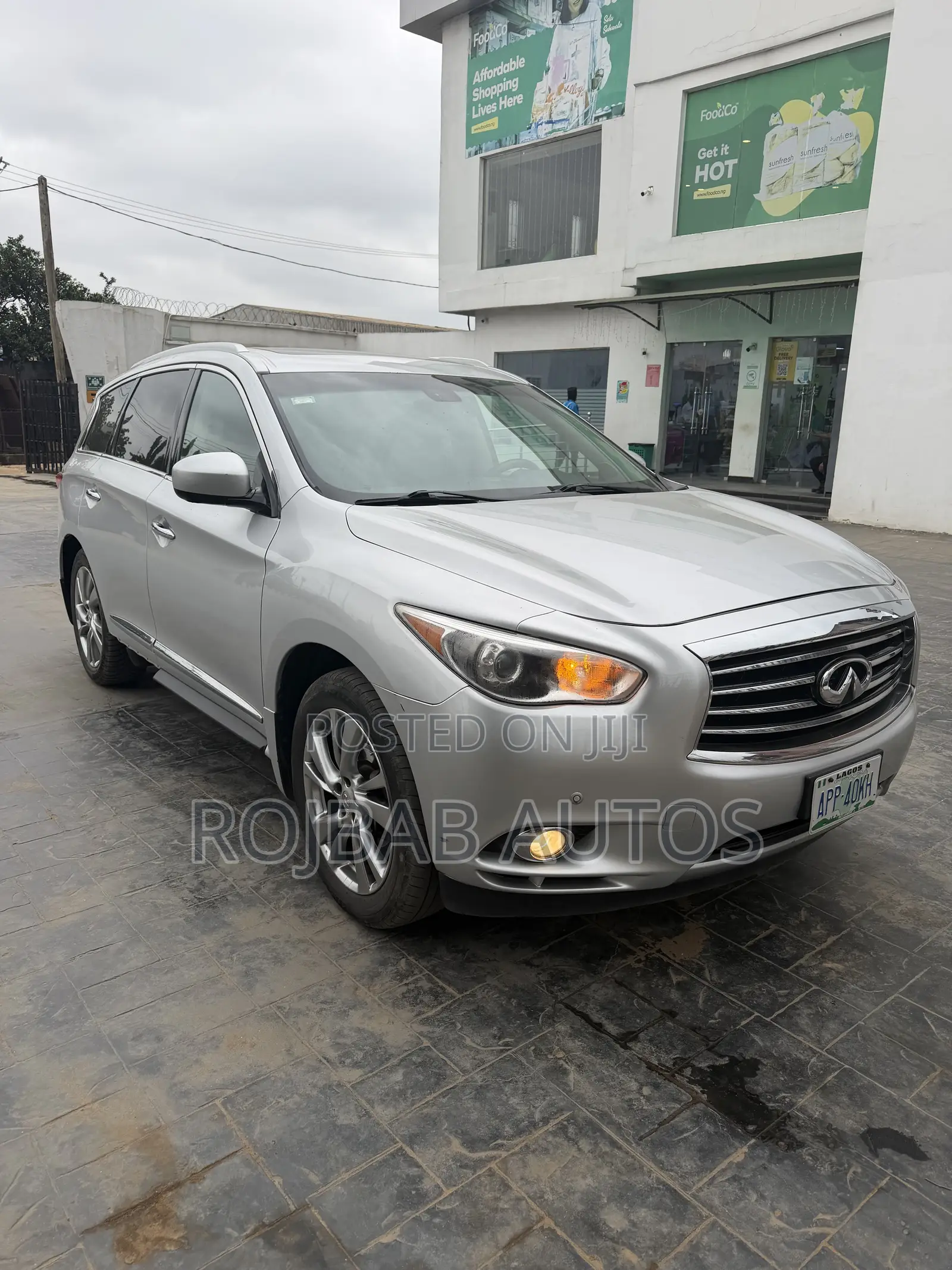 Infiniti JX 2013 Silver