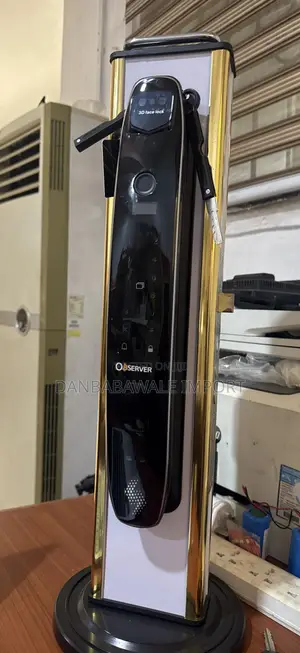 Observer Fingerprint and Face ID Smart Door Lock