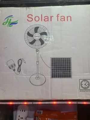 Solar Standing Fan