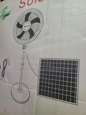 Solar Standing Fan