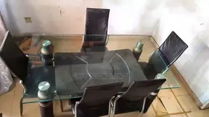 Glass Top Dinning Set