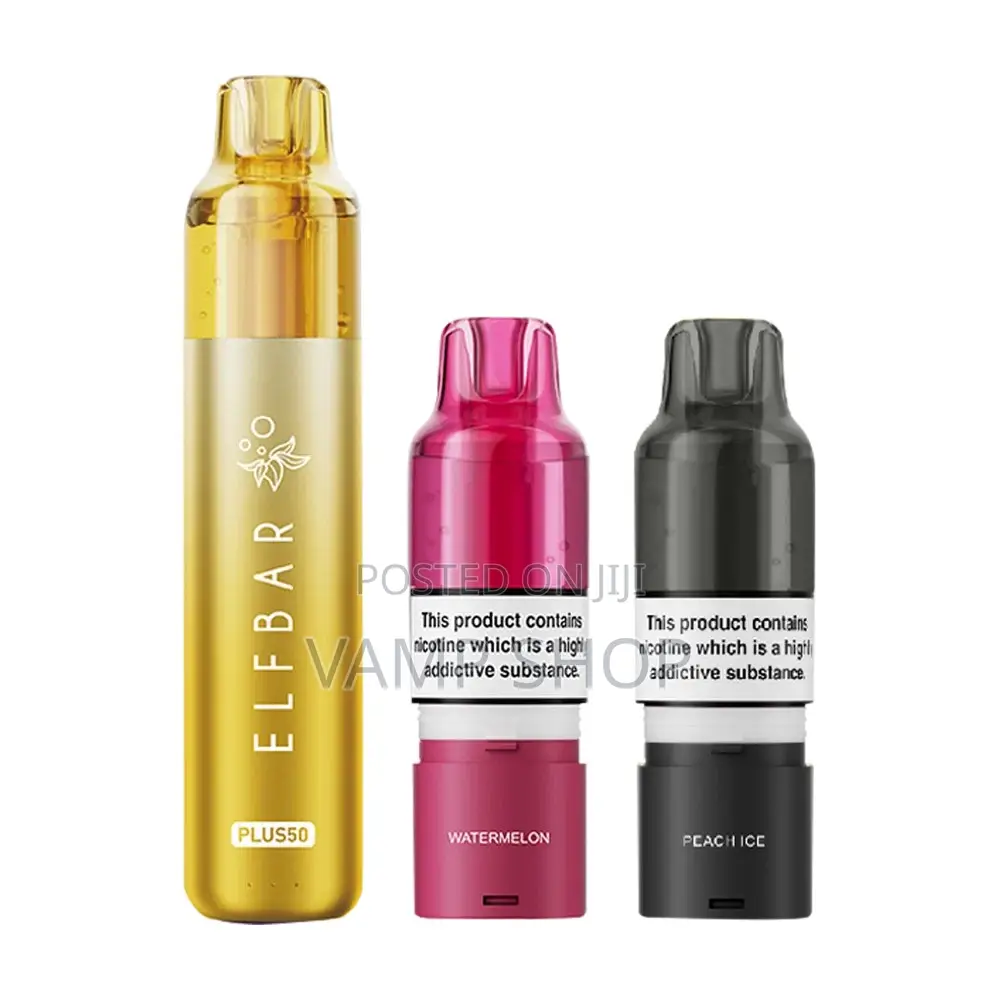 ELFBAR PLUS50 Refillable Kit (3Flavours Options)