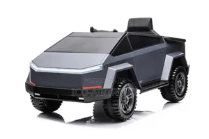 Grey Cybertruck Electric Children Car With Remote Control and Bluetoot