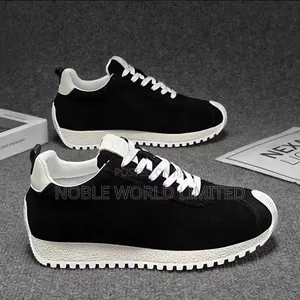 Black Brown Elegant Sneakers CW 8e
