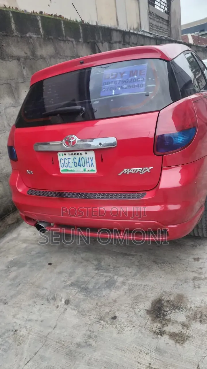 Toyota Matrix 2005 Red