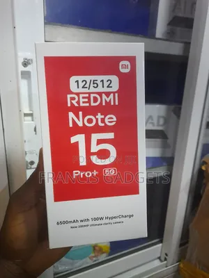 New Xiaomi Redmi Note 15 512 GB Black