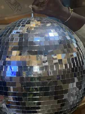 Mirrored Disco Ball Stage Light