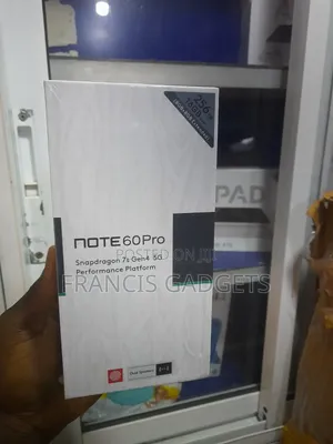 New Infinix Note 60 Pro 256 GB