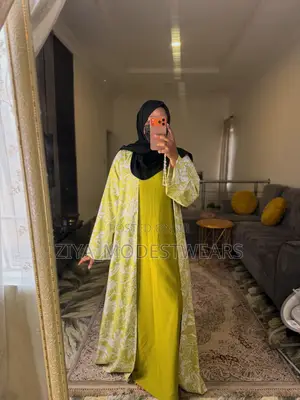 Floral Abaya