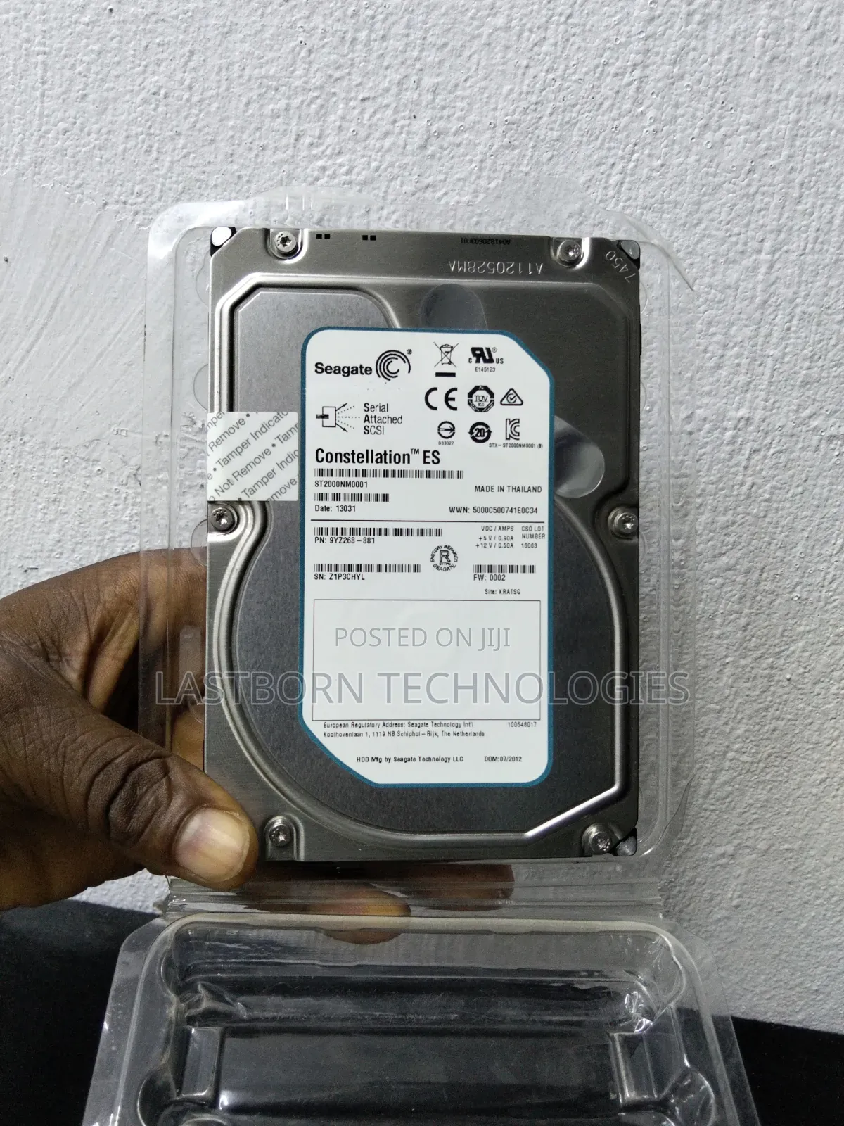 2TB SAS 3.5 Server Hard Drive