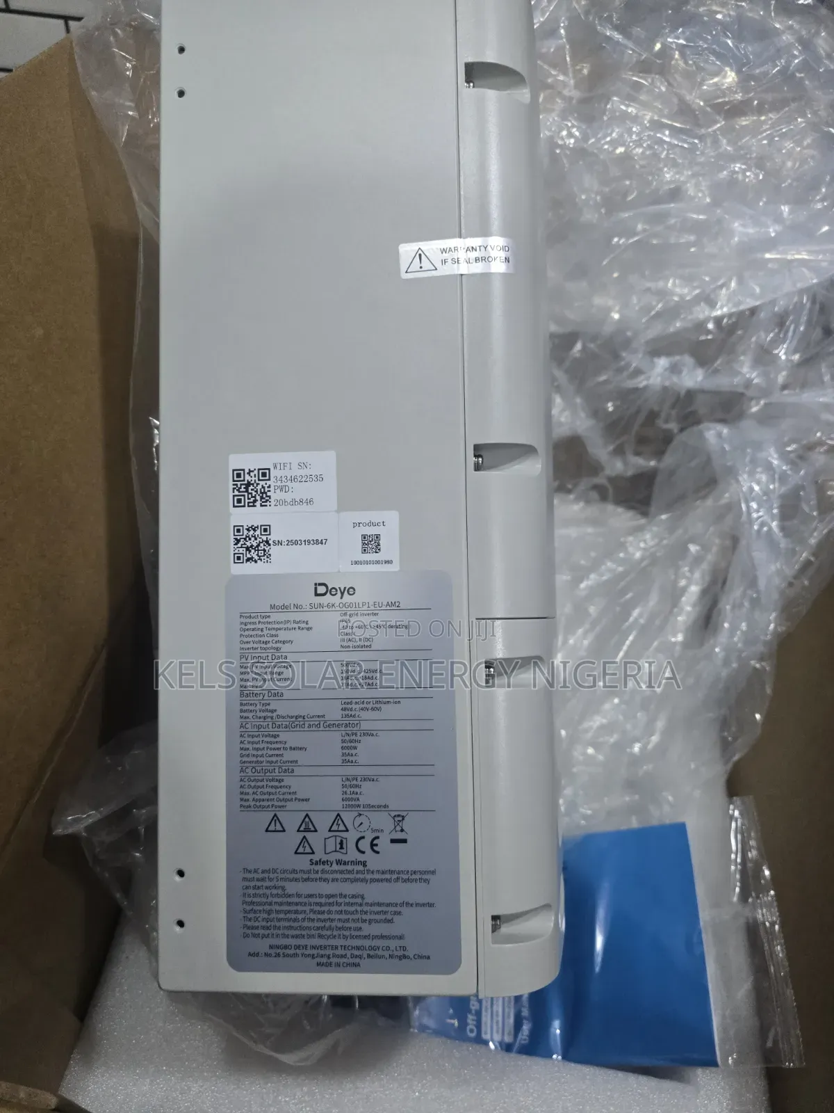 Deye 6kva Hybrid Inverter