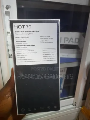 New Infinix Hot 70 256 GB