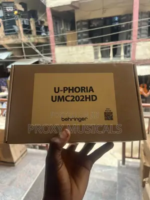 Original Behringer UMC202HD Audio Interface Soundcard U-Phoria