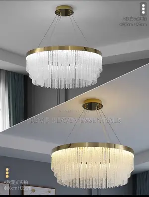 Moden Led Twisted Crystal Ceiling Chandelier