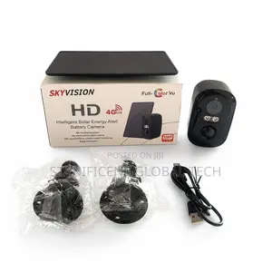 Skyvision 5MP 4G Single Lens Solar Energy Mini Indoor Camera (UBOX)