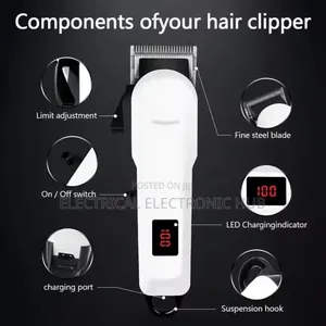 Led Rechargeable Hair Clipper
