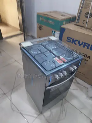 Maxi 5-Burner Stainless Cooking Range