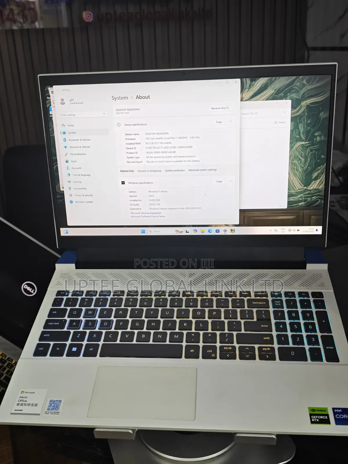 Laptop Dell G15 5530 16GB Intel Core i7 SSD 1T