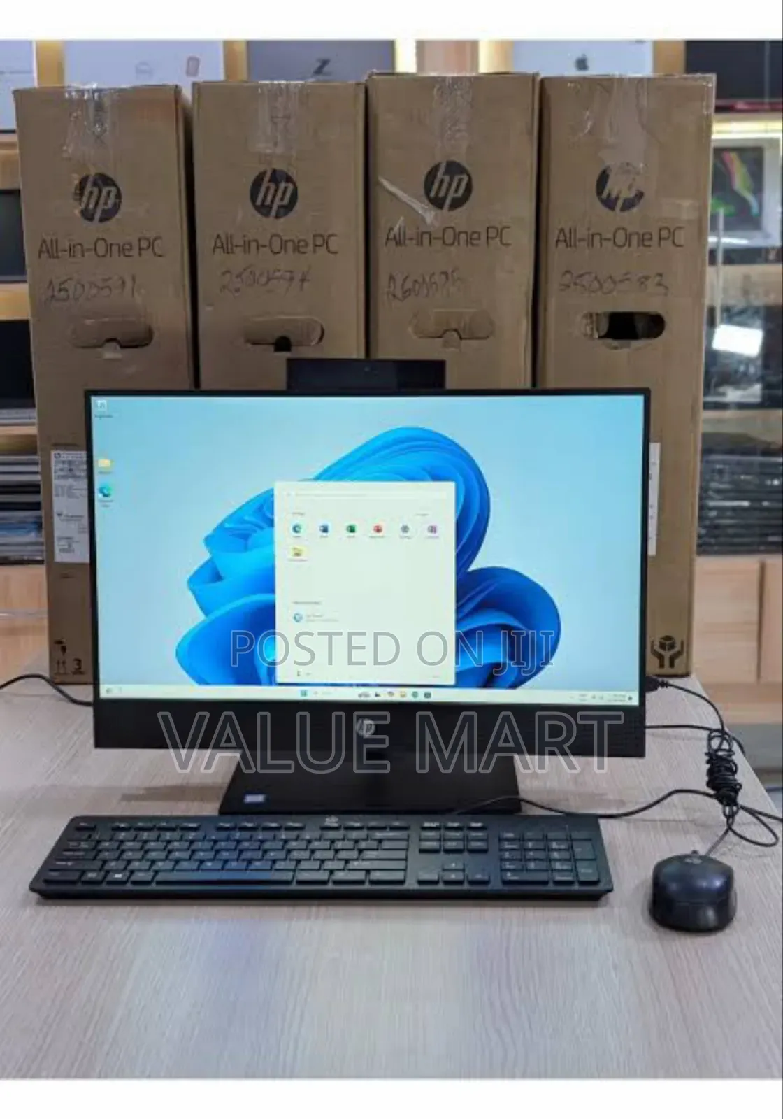 New Desktop Computer HP ProOne 600 G3 8GB Intel Core i5 HDD 256GB