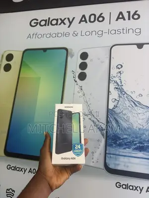 New Samsung Galaxy A06 64 GB Black