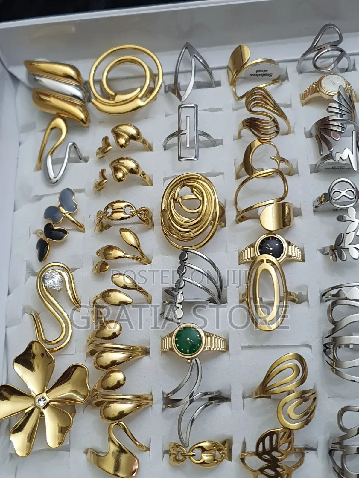 Non Tarnish Rings