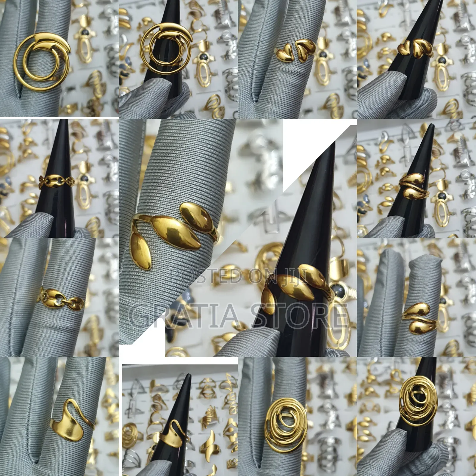 Non Tarnish Rings