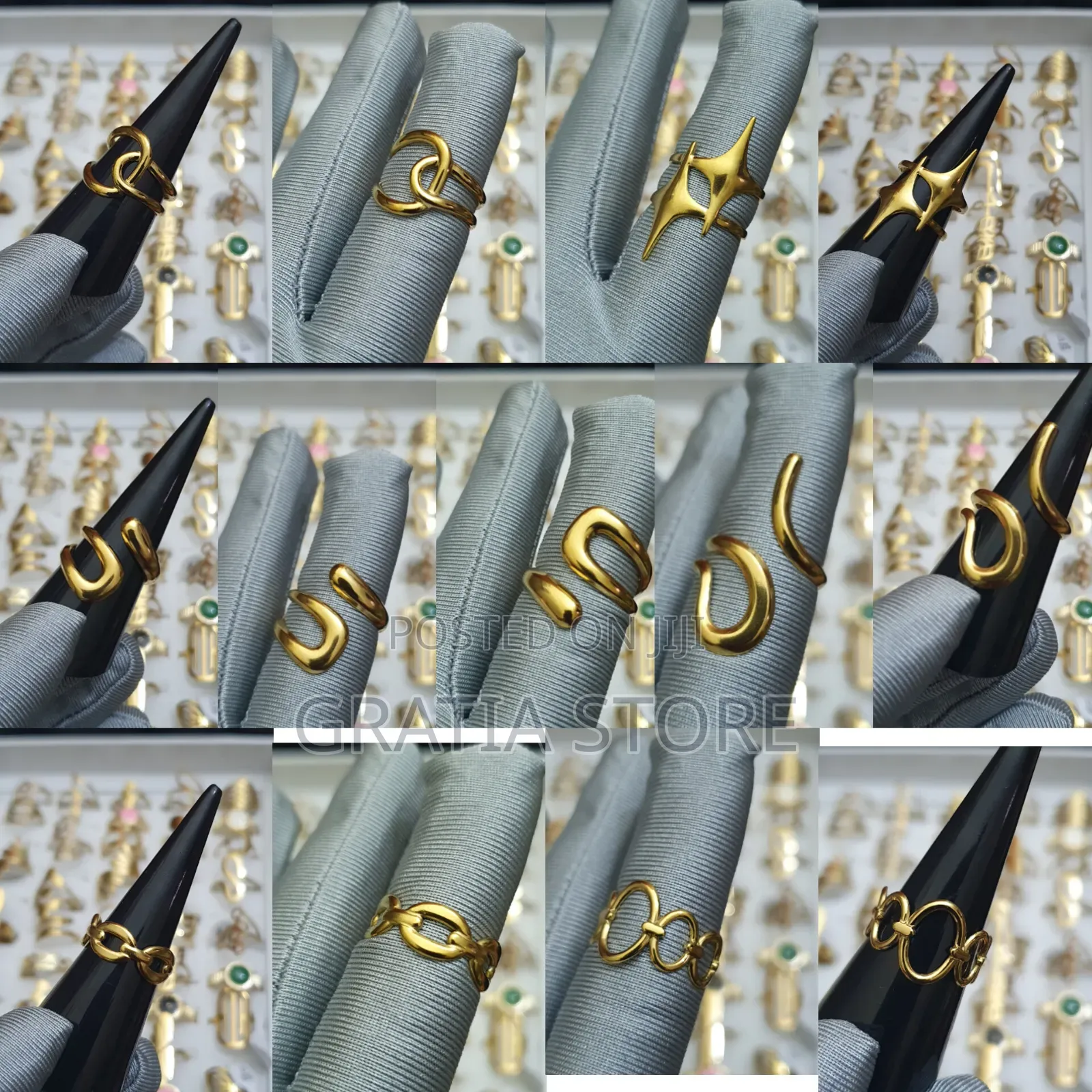 Non Tarnish Rings