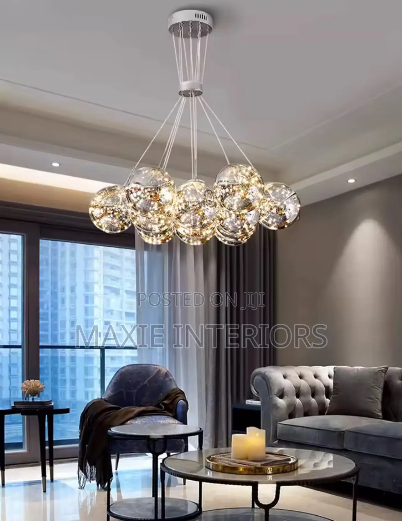 Modern Nordic Full Sky Star Ceiling Chandelier