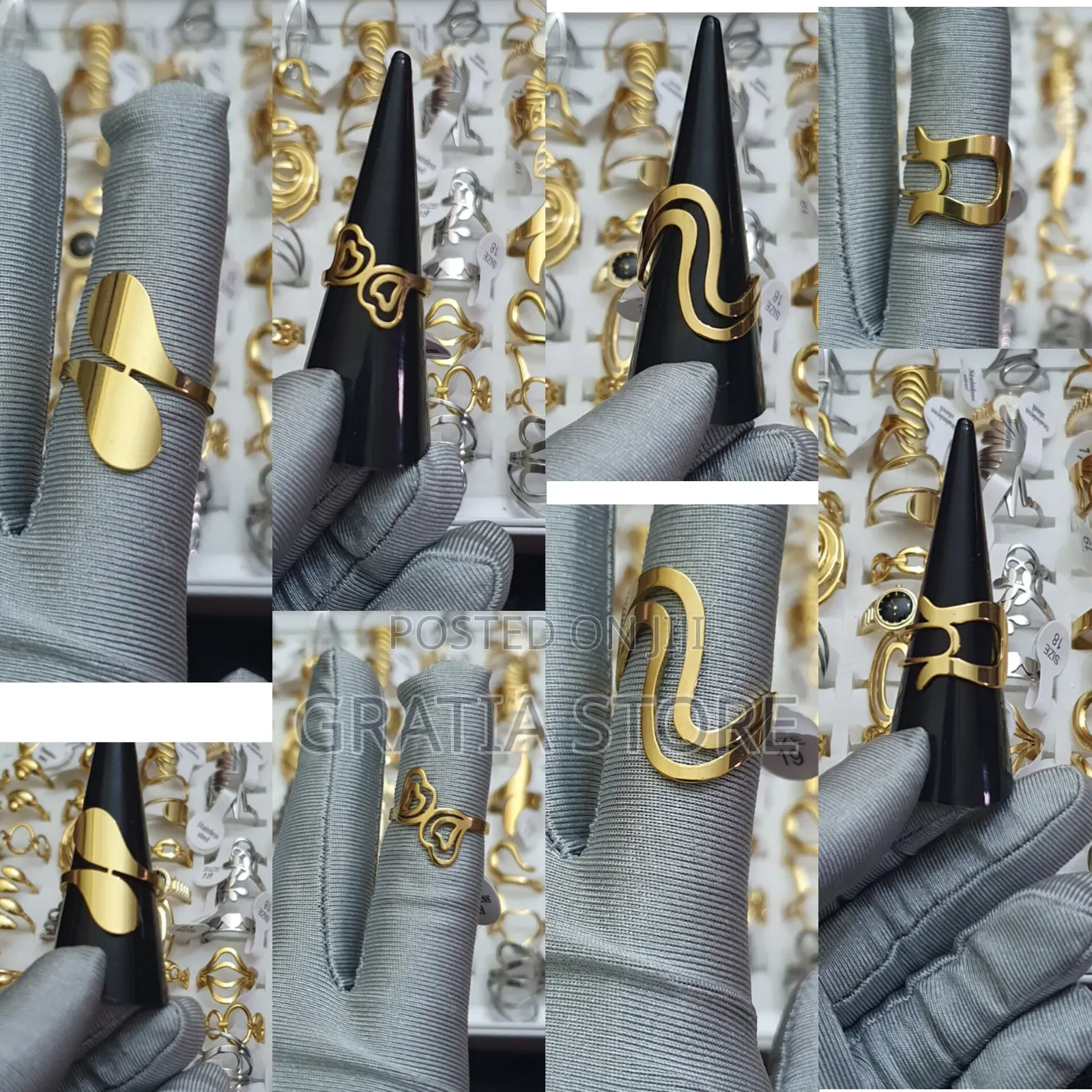 Non Tarnish Rings