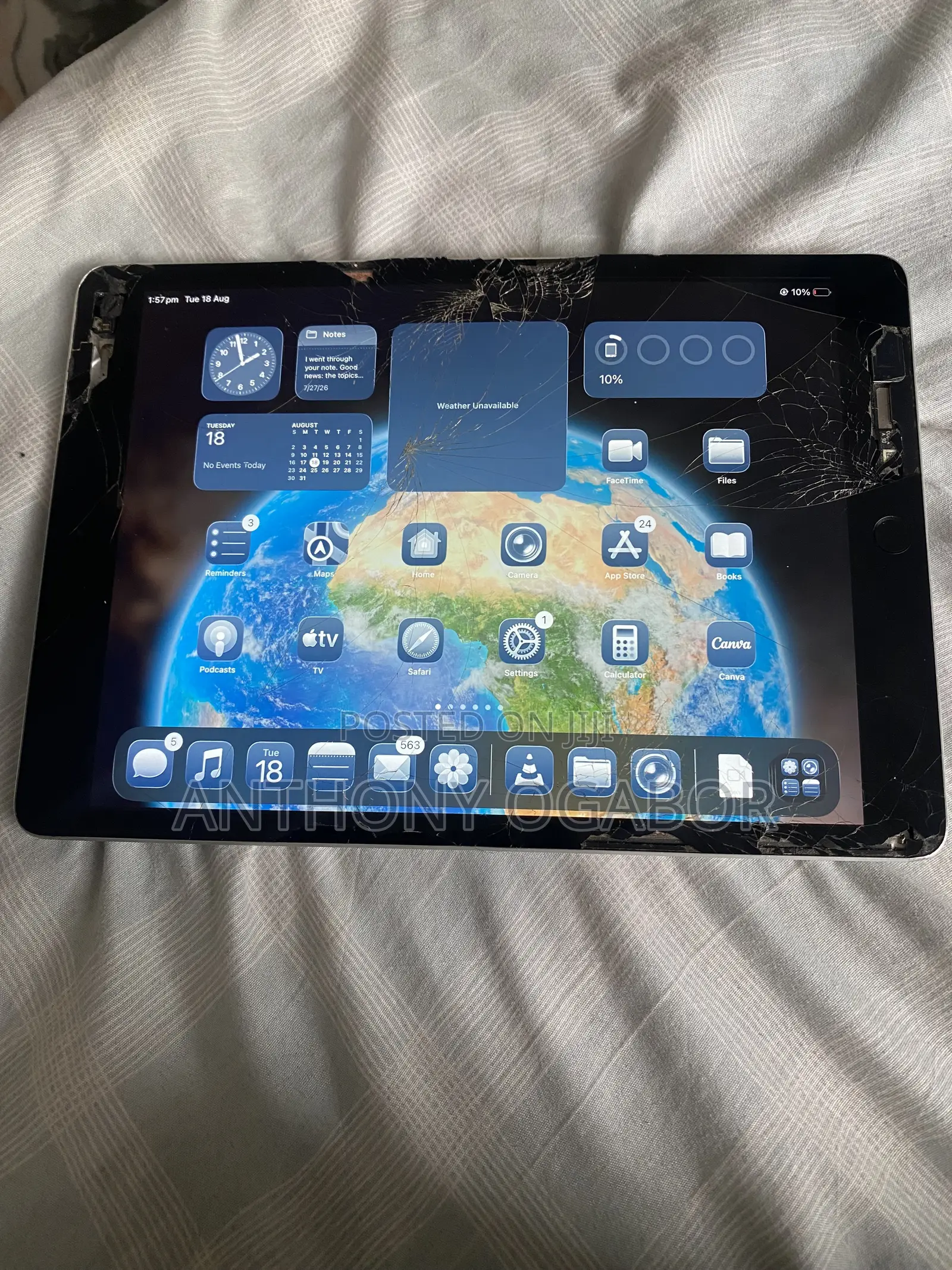 Apple iPad 10.2 (2021) 256 GB Gray