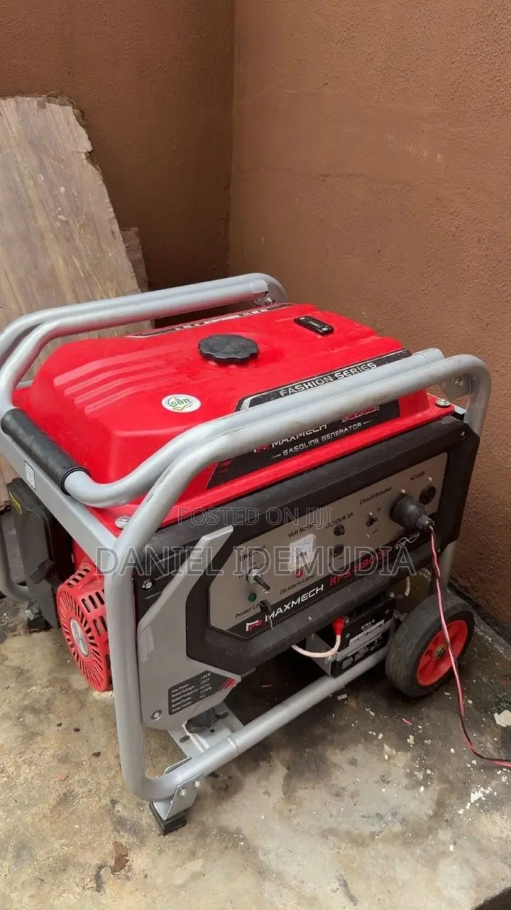 Two Weeks Old Maxmech Gasoline Generator