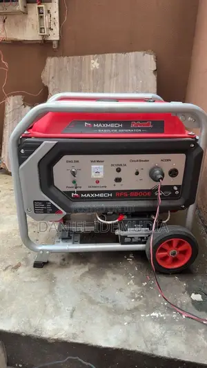 Two Weeks Old Maxmech Gasoline Generator