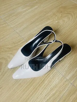 A Covered Chunky Heels