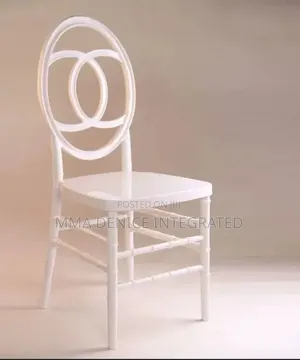 Elegant White Chiavari Event Chair