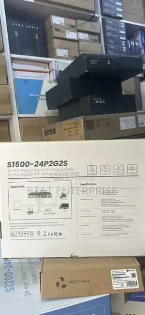 BDCOM 24 Port Gigabit+2port Poe+2 Port Gigabit Ago