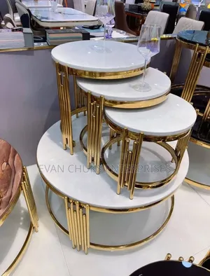 Centre Table and 3 Stools
