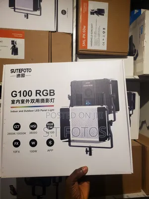 Sutefoto G100rgb Led Panel Light