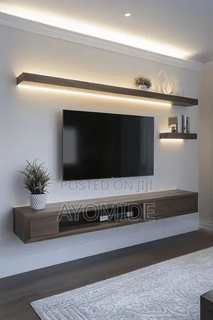 TV Console With LED Light