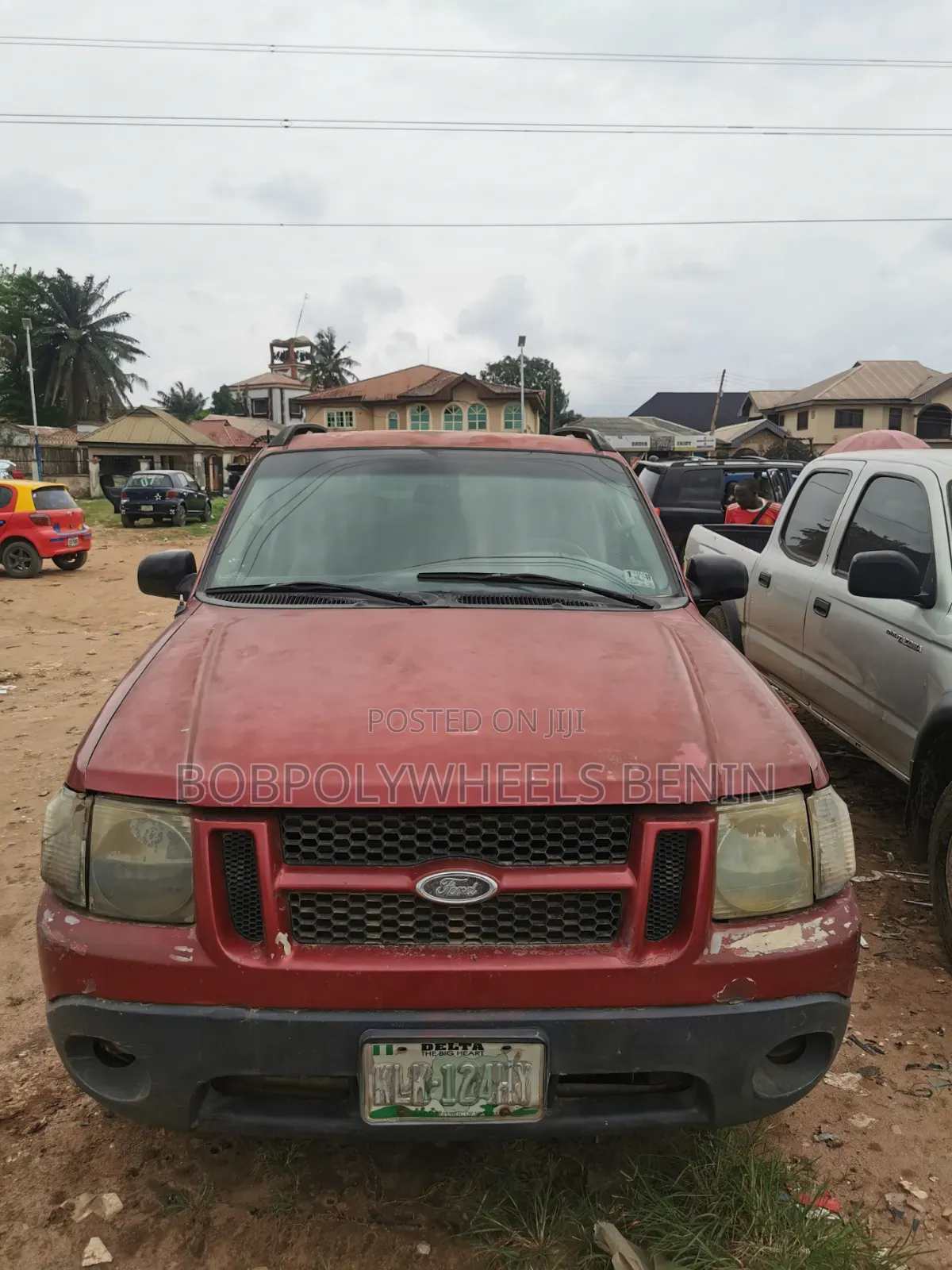 Ford Explorer 2002 Red