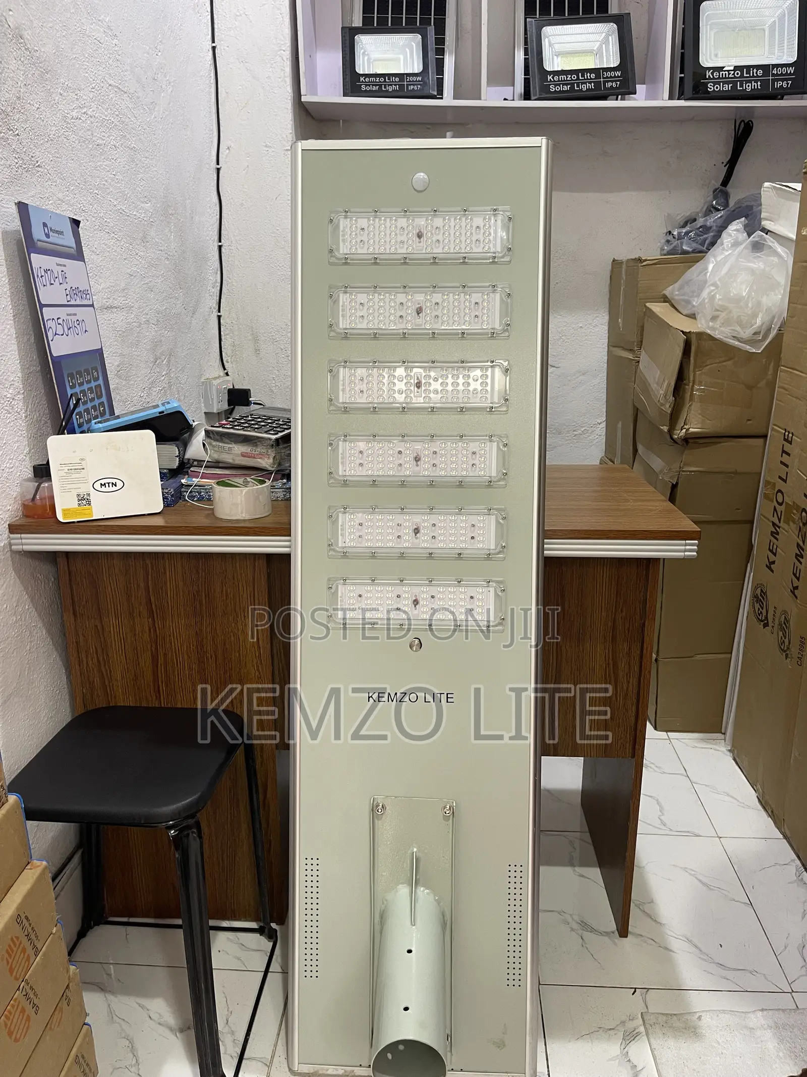 6 Line Industrial Solar Street Light 600w