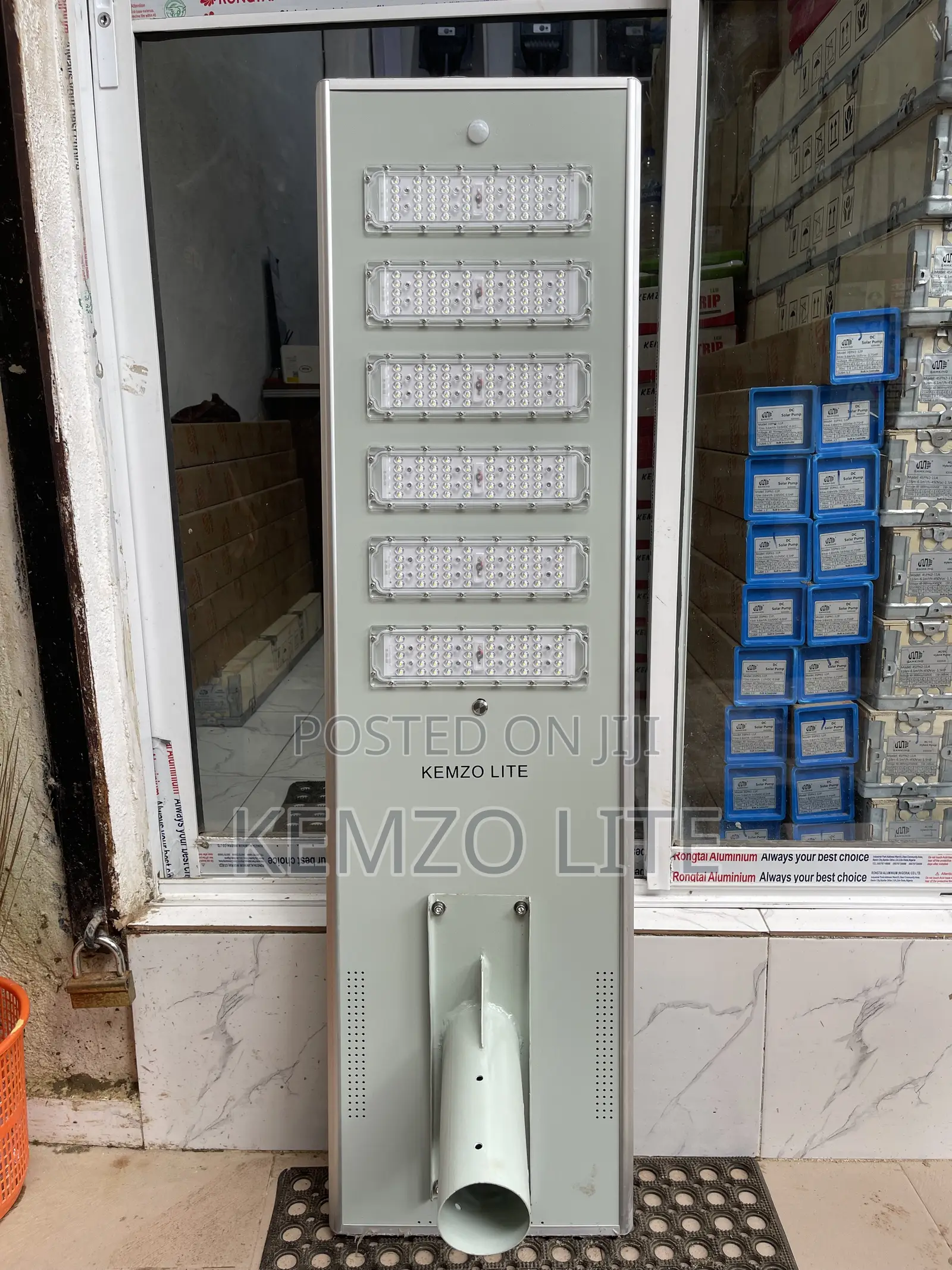 6 Line Industrial Solar Street Light 600w