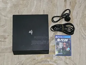 PS4 Pro Used With FC26 Game
