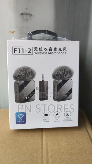 F11-2 Dual Noise Cancelation Wireless Microphone